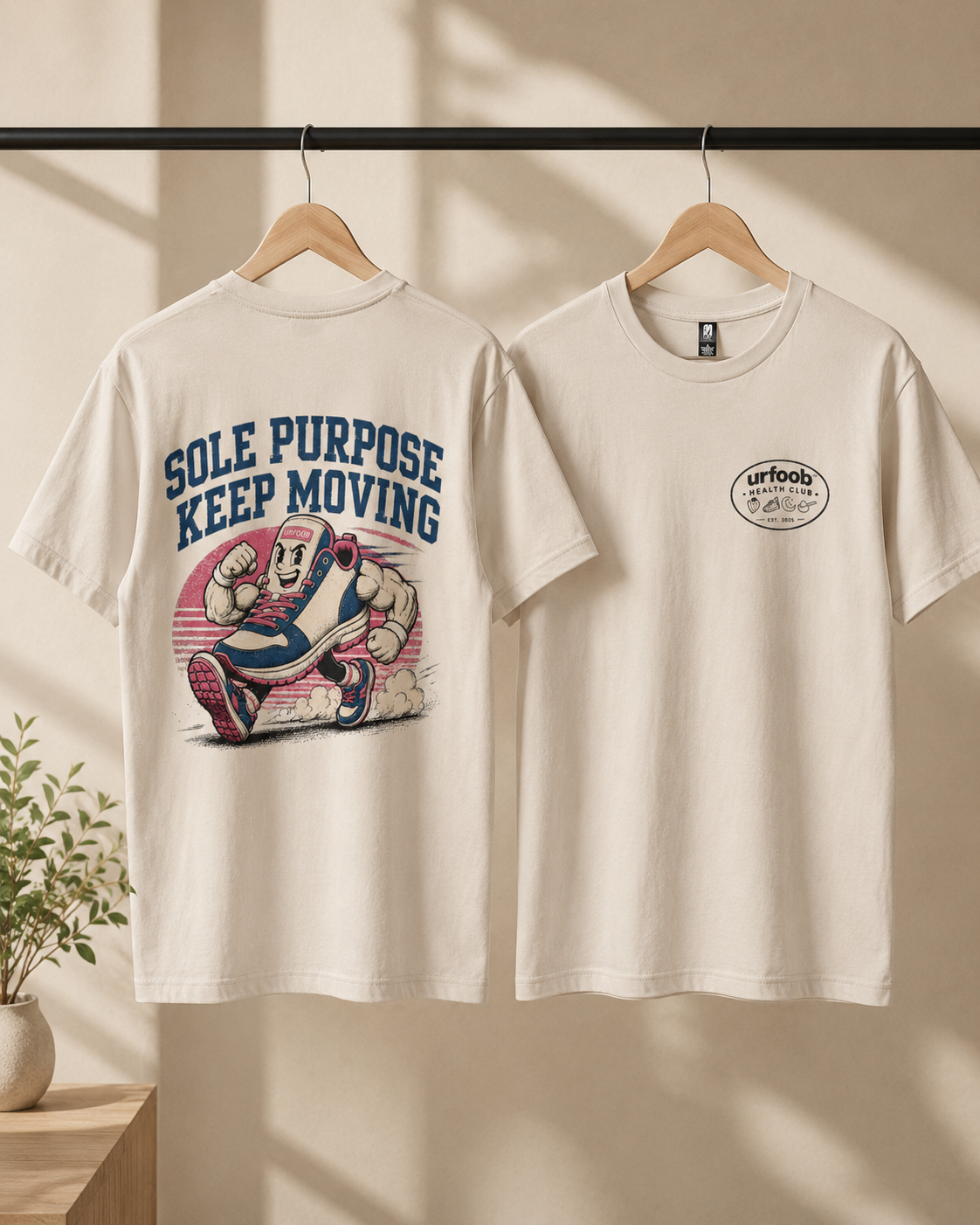 urfoob Health Club MOVE Tee