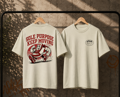urfoob Health Club MOVE Tee Butter