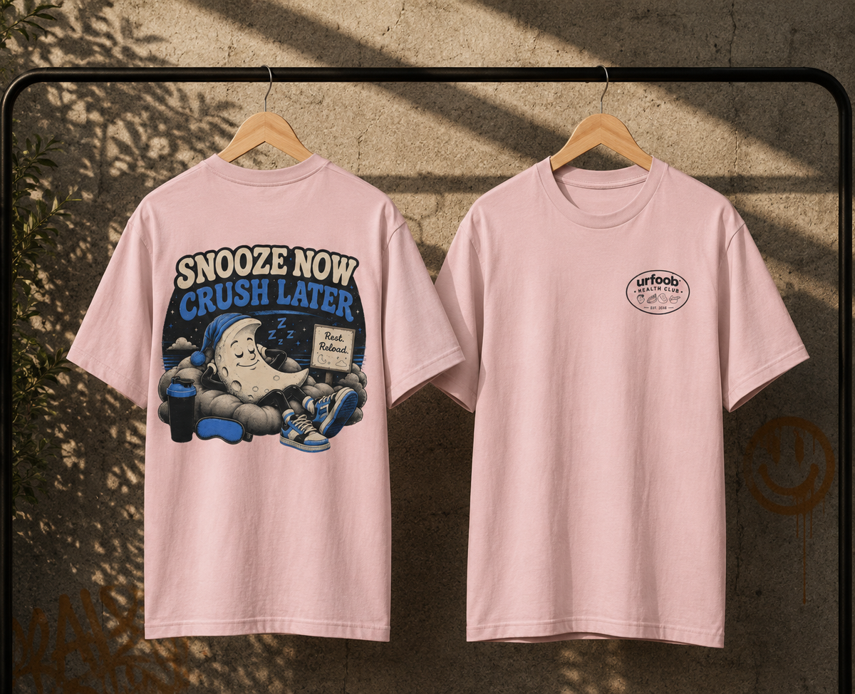 urfoob Health Club RECOVER Tee Pink